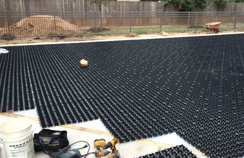 installation of drainage